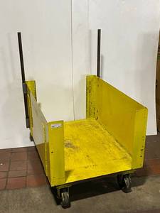 lot 59E image: Heavy-Duty Industrial Cart