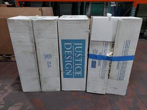 lot 99E image: Justice Design Lighting Fixtures Lot for Sale