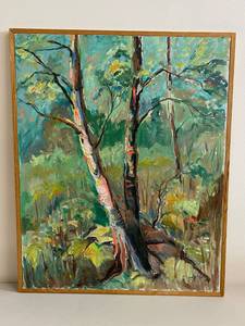 lot 6N image: Original Oil Painting by Adolph A. Toftey, 1979