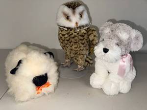 lot 41N image: Plush Animal Trio Set