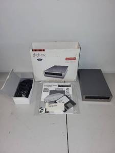 lot 49 image: LaCie 16x DVDRW Double Layer External USB 2.0 Drive with Original Box and Accessories