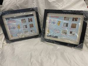 lot 59 image: Set of 2 Sealed Black Picture Frames 11x14