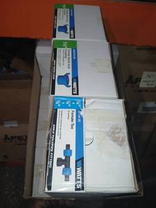 Inventory of 5000 NEW/UNUSED APEX Agriculture & Irrigation Quick Lock Couplings, Tees, Adaptors, Elbows list price over $75,000