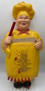 lot 1 image: NOMA Happy Chef Menu Wall Hanging