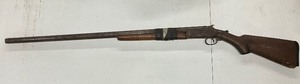 lot 184 image: Antique H.F.V White Powder Shotgun 12 Gauge