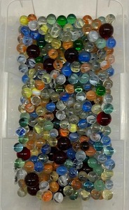 lot 92 image: Vintage Marbles Large Lot