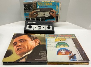 lot 70 image: Vintage Album Lot and Telstar Alpha Video Game by Coleco