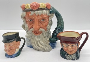 lot 107 image: Neptune Toby Mug Royal Doulton England Lot