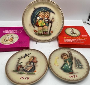 lot 141 image: Lot of 5 Vintage Hummel Collector Plates