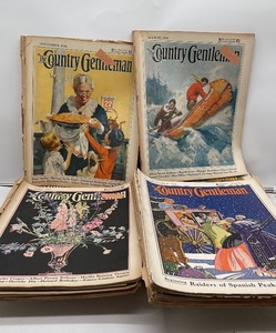 lot 171 image: Very Large Lot of Vintage Magazines The Country Gentleman 1930s