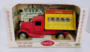 lot 53 image: 1930s Coca Cola Bottling Truck NIB By Gearbox