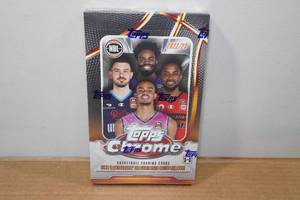 lot 55 image: 2022-23 Topps Chrome Box of NBL Basketball Card Packs