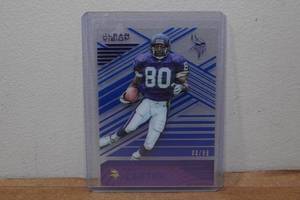 lot 64 image: 2016 Panini Clear Vision Cris Carter Football Card - 899