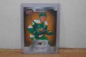 lot 72 image: 2023-24 Upper Deck Engrained Kirill Kaprizov Oak Hockey Card