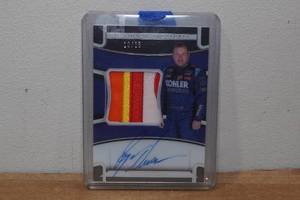 lot 78 image: 2022 National Treasures Ryan Newman Patch Insert Racing Card - 1025