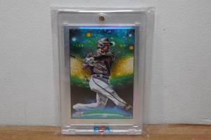 lot 88 image: 2023 Topps Chrome Cosmic Juan Soto Stars in the Night Insert Baseball Card