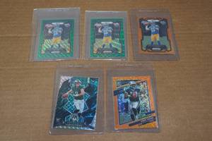 lot 96 image: Football Cards - Vince Young, Carson Strong, Stetson Bennett IV