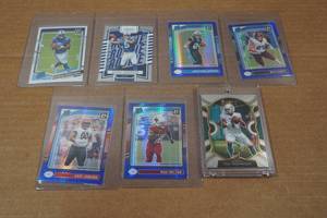 lot 99 image: Rookie Football Cards - Tua, Anthony Richardson, Jonathan Brooks