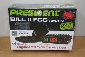 President Bill II FCC Handheld or Mobile CB Radio
