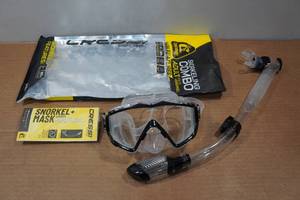 lot 204 image: Cressi Pano 3 Snorkel Set