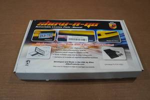 lot 229 image: Show-N-Go Manual Retractable License Plate