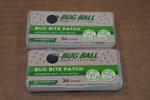 lot 246 image: 2 Bug Ball 24-Packs Adhesive Anti-Itch Patches