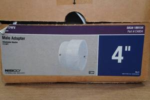 lot 254 image: 5 PVCDWV 4 Male Adapters