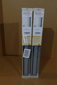 lot 116 image: 2 Persilux 18x64 Cordless Window Blinds - Gray