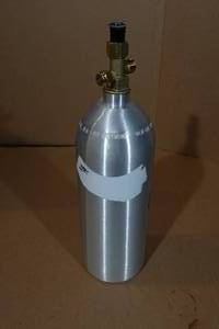 lot 129 image: Aluminum Compressed Air Tank