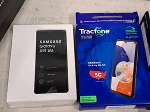 lot 804 image: Samsung Galaxy 5G A14 Cell Phone (in original packaging)