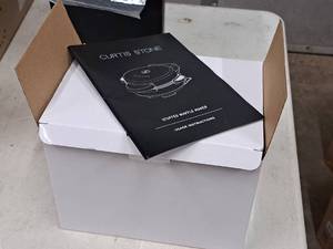 lot 833 image: Curtis Stone Stuffed Waffle Maker (in original packaging)