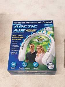 lot 948 image: Artic Air Wearable Personal Air Cooler (in original packaging)