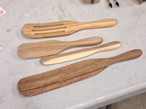 lot 888 image: Mad Hungry Spurtle Set 4-piece (in original packaging)
