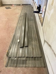 lot 59 image: Brown Metal Sheeting  Trim  Building Material