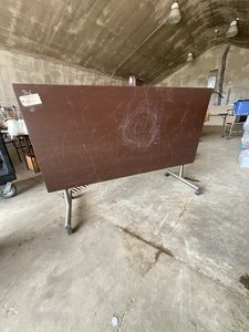 lot 164 image: Folding Table with Casters