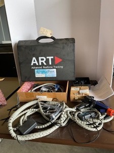 lot 92 image: Virtual Reality Paint System  Graco Spray Guns Bundle