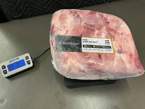 lot 17 image: B - USA Prime Pork Shoulder Butt Approx 8 LBs