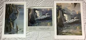 lot 31 image: Marshland Print Prints featuring Mario Fernandez (Marhsland Blue, Sunrise Sonata, Landmarks Gallary - Sunrise Sonata)