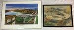 Hastings Bundle: Includes Framed Vintage Print of the Old Spiral Bridge by Edward Brewer and Unframed Print "Reflecting Back(The Hastings Spiral Bridge - 1935)