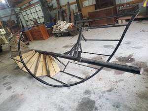 Spiral Staircase Solid Sturdy Condition Approx 12 Feet Tall Buyer Responsible for removal