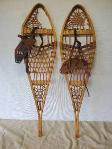 lot 59 image: AWESOME Vintage Snocraft Snowshoes