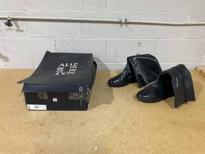 lot 302 image: Naturalizer Womens Torence Wide Calf Boot- Size 11