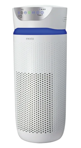 lot 91 image: HoMedics TotalClean Deluxe Tower Air Purifier , HEPA Purifier, UV-C 5-in-1 Extra-Large Room Air Purifier (White)