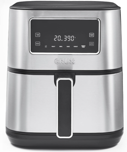 lot 95 image: Crux 6QT SS Digital Air Fryer, Touchscreen