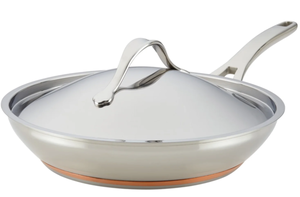lot 106 image: Anolon 12-Inch Covered Skillet