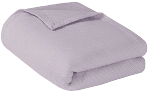 lot 131 image: Madison Park Liquid Cotton Blanket FullQueen Lilac