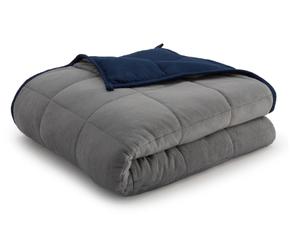 lot 154 image: Weighted Anti-Anxiety Blanket GreyBlue