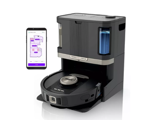 lot 44 image: Shark Power Detect 2-in-1 Robot Vacuum and Mop with NeverTouch Pro Base - RV2820ZE