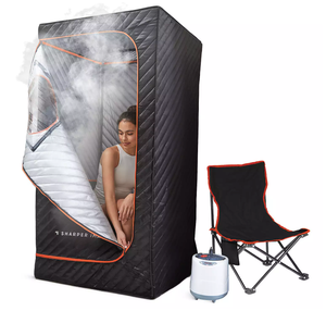 lot 83 image: Sharper Image Portable Zip-Up Sauna Steamer Spa