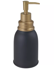 lot 346 image: LOT OF 2 Avanti Memphis Mattre Finish Double Resin SoapLotion Dispenser